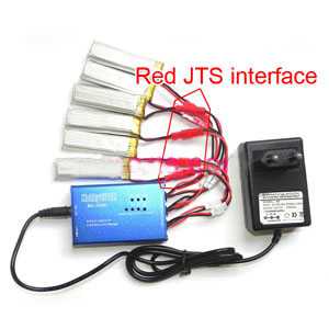 Charger + Balance charger box set(Red JTS Interface)